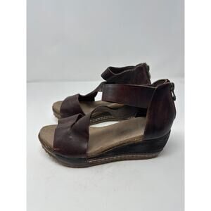 Antelope Sundance Women's Brown Davi Wedge Sandals size 39 or US size 9
